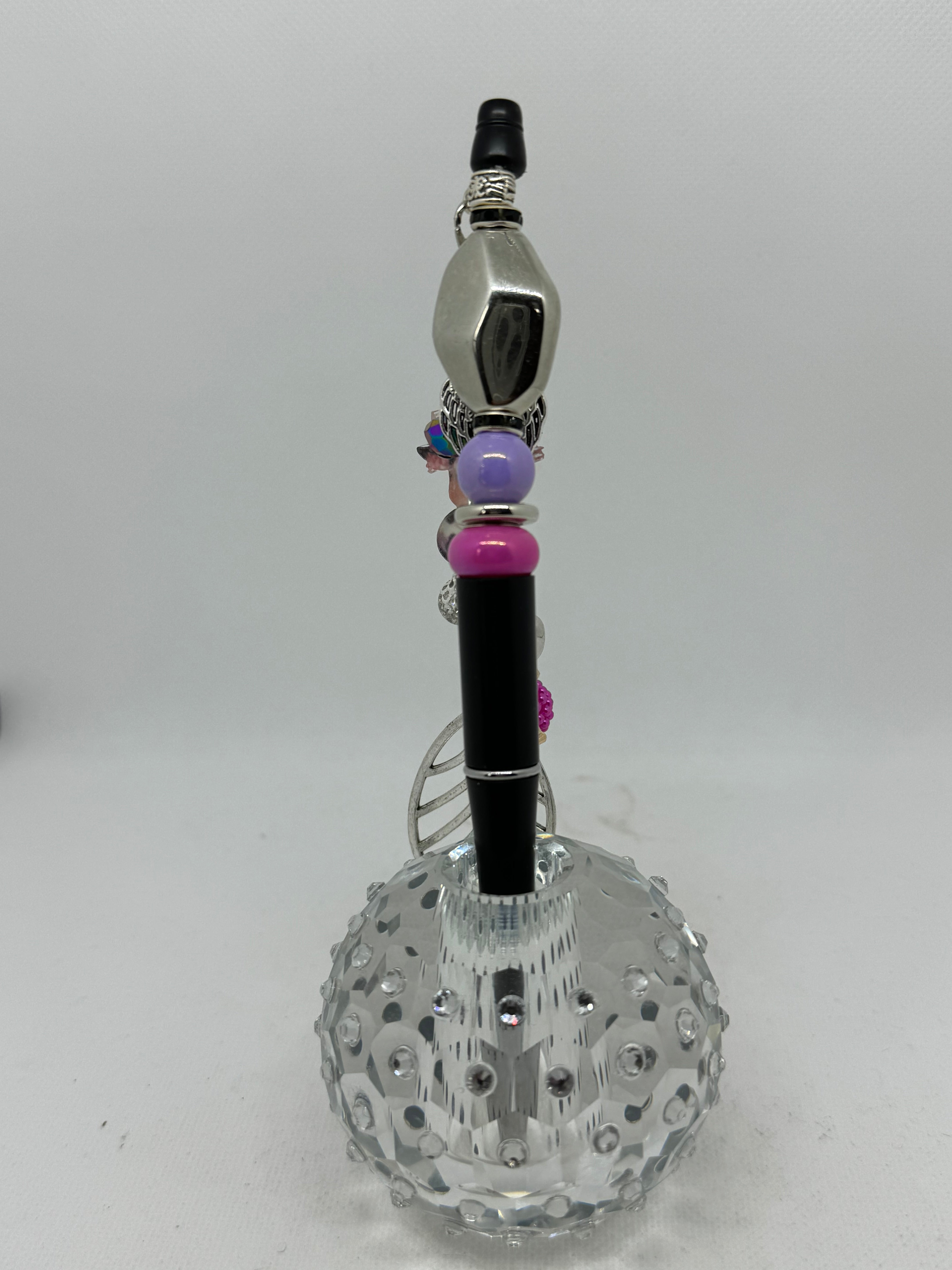 Beaded Pen with Dangles - Catalog No. SP-1
