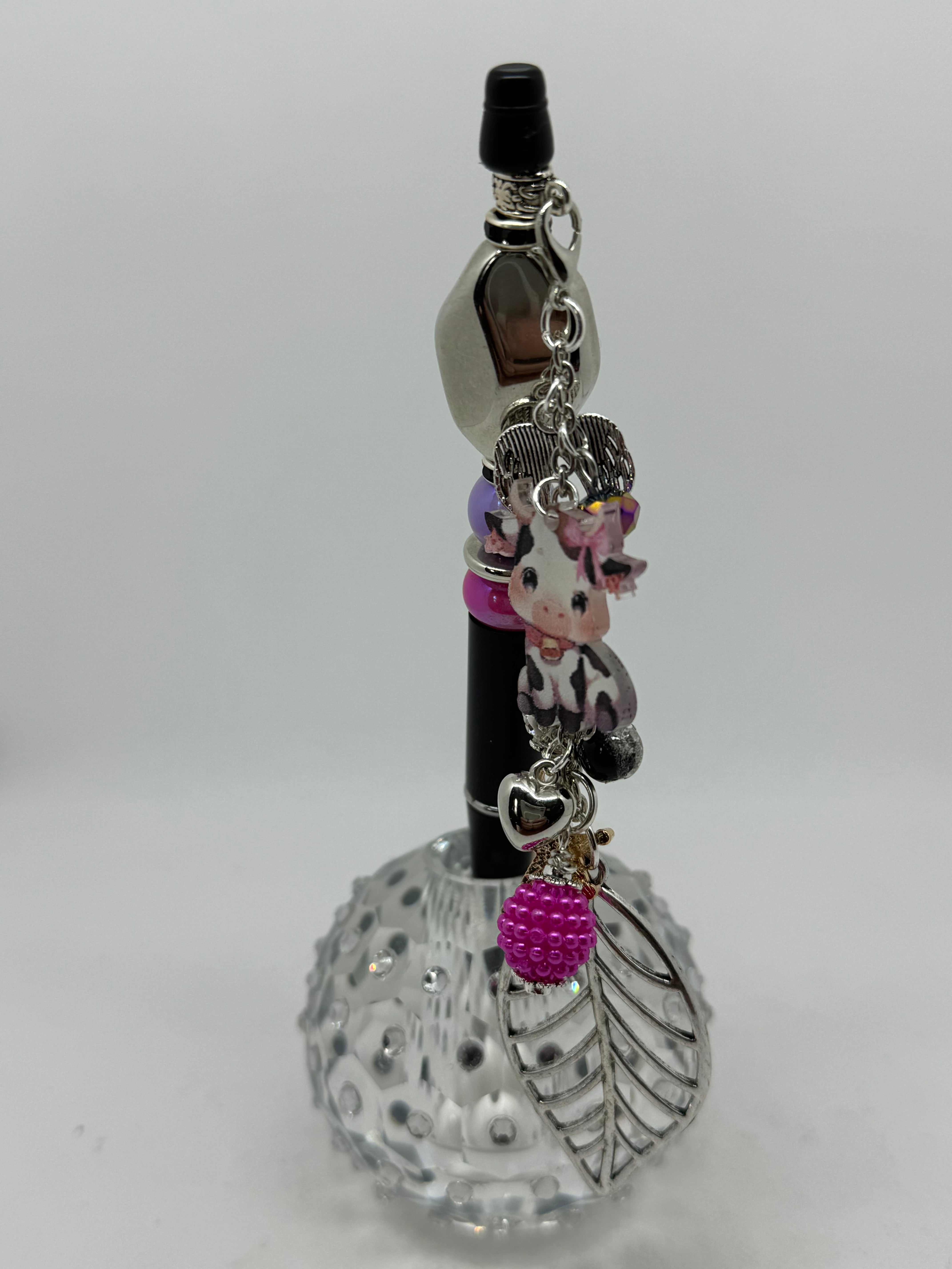 Beaded Pen with Dangles - Catalog No. SP-1